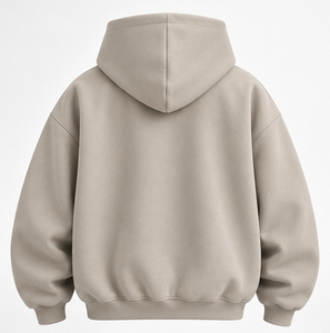 Hoodie personnalisé 450 GSM épais à épaules tombantes, coupe ample, streetwear de luxe, fabricant OEM - Product Image 6
