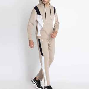 Survêtement homme 70% polyester 30% coton, idéal pour la gym, l'entraînement et le sport, vente flash, meilleure qualité, coupe-vent, design personnalisé. - Product Image 2