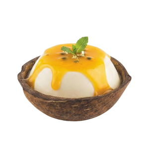 Venta al por mayor de tazones ecológicos de cáscara de coco tamaño mini para batidos, açaí, ensaladas, regalos veganos hechos en Vietnam. - Product Image 1