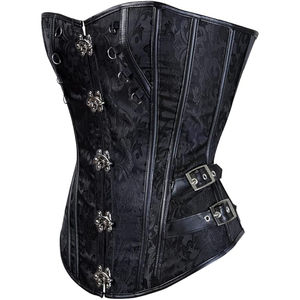 2026 Wholesale Women Plus Size Training <b>Leather</b> Corset Bustier Top Shaper Latex Body Trainer <b>Bodysuit</b> Corset for Women - Product Image 2