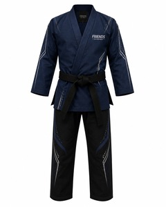 Kimono de BJJ para Hombre, Pantalones Azul Marino y Negro con Estampado por Sublimación, Secado Rápido, Corte Regular, Ropa de Artes Marciales para Adultos - Product Image 1