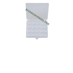 Caja de Almacenamiento de Plástico Transparente, Contenedores Redondos Organizadores para Joyería, Herramientas, Cuentas y Piezas | N.° de artículo GS-1928 - Product Image 2