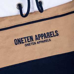 ONETEN APPARELS Sudadera con Capucha de Punto para Hombre, Talla Grande, Diseño Color Block, Otoño - Product Image 6