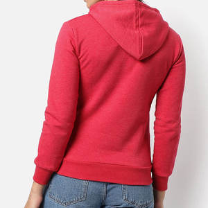 Sudadera con capucha de mujer con cremallera completa, tela suave, estilo casual oversize, ribetes en contraste, ropa urbana, para estar en casa, impermeable, para invierno - Product Image 3