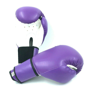 Guantes de Boxeo Rojos Completos Antideslizantes para Artes Marciales y Kickboxing, Anti-UV, Transpirables, Ligeros, de Material PU - Product Image 4