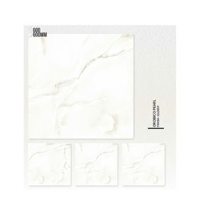 Azulejos de Porcelana Esmaltada Calacatta Amarillo Indio, 60x60cm, Acabado Pulido Brillante, 8mm de Grosor, Resistente al Desgaste, Antibacteriano - Product Image 6