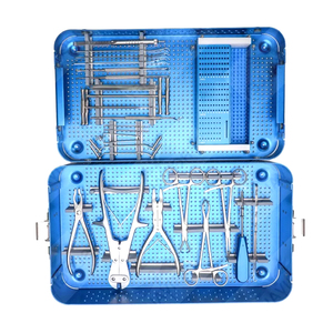 Juego de Instrumentos para Traumatología Ortopédica, Kit de Instrumentos Quirúrgicos de Acero Inoxidable para Fijación Ósea con Estuche de Esterilización - Product Image 3