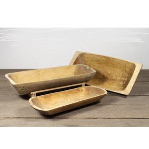 Cuenco desechable de alta calidad para servir masa de madera antigua para el hogar, hotel o restaurante, venta al por mayor con fines comerciales - Product Image 2