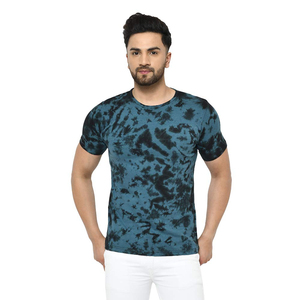 Muestra Gratis, Camiseta Tie Dye de Verano en Colores Personalizados, Camiseta Tie Dye Colorida para Hombre, 170 g/m², 55 % Algodón, 45 % Poliéster - Product Image 5