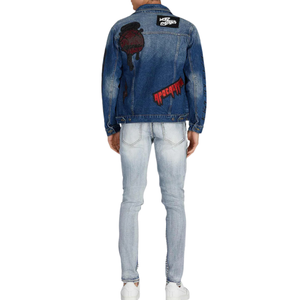 Veste sans manches en toile délavée pour homme, vêtements d'extérieur d'automne, lavage à l'abrasion, style urbain décontracté, couture rigide, service OEM, vente en gros - Product Image 6