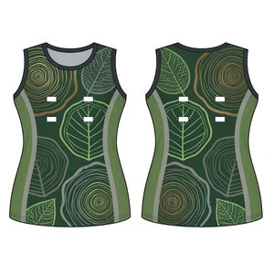 Camiseta de Netball de Alto Rendimiento para Adultos, 100% Poliéster, Transpirable, de Secado Rápido, Sin Mangas, Uniforme Deportivo, Nombre del Equipo Personalizado - Product Image 6