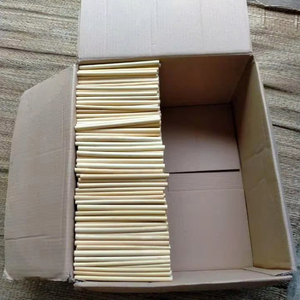 หลอดดูดน้ำไม้ไผ่ธรรมชาติ ใช้ซ้ำได้ ย่อยสลายได้ เป็นมิตรกับสิ่งแวดล้อม ชุดหลอดดูดน้ำสำหรับโรงแรมและบาร์ จำหน่ายจำนวนมาก - Product Image 1