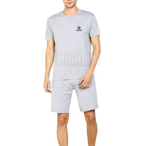 Conjunto de Verano para Hombre, Camiseta y Pantalones Cortos a Juego, Trajes Deportivos, Conjuntos Cortos Transpirables de Alta Calidad, Venta al Por Mayor - Product Image 3