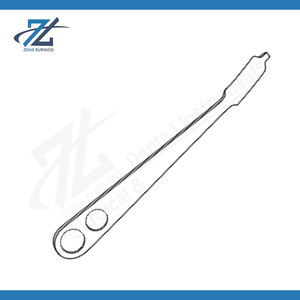 Élévateur à os Wagner de haute qualité, 220 mm de long, 17 mm de large, en acier inoxydable chirurgical, fabricant d'instruments au Pakistan - Product Image 2