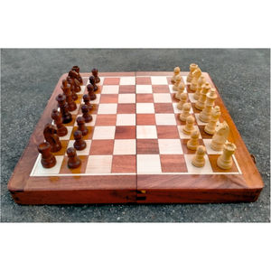 Custom Folding Wooden Chess <b>Board</b> <b>Game</b> Luxury Magnetic Wood Chess Set Handcrafted <b>Vintage</b> Portable Tournament Wooden <b>Board</b> <b>Game</b> - Product Image 1