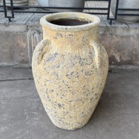 Pot Bunga Keramik Antik Murah yang Dapat Disesuaikan, Finishing Mengkilap, Lubang Drainase, Desain Tahan Lama - Ramah Lingkungan untuk Taman