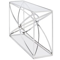 Table console moderne de luxe haut de gamme en fer, gain de place, avec plateau en dalle de roche et système de pliage, pour salon d'appartement