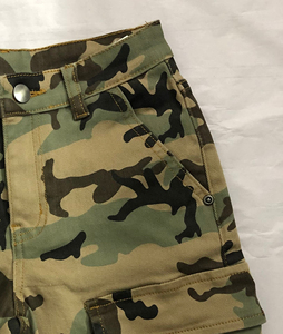 Shorts Cargo Décontractés pour Hommes, Nouvelle Tendance, Été, Mode, Gym, 100% Coton Toile Respirant, Écologique, Haute Qualité, Vente en Gros - Product Image 2