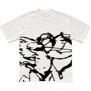 Camiseta Gráfica para Hombre, de Algodón, Estilo Oversize, Estampada, Casual, Streetwear - Product Image 1