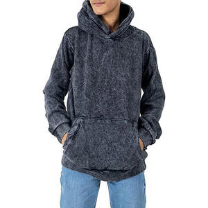 Sudadera con Capucha para Hombre, de Primera Calidad, Lavado Ácido, Manga Larga, Suave y Cómoda, para Otoño e Invierno - Product Image 6