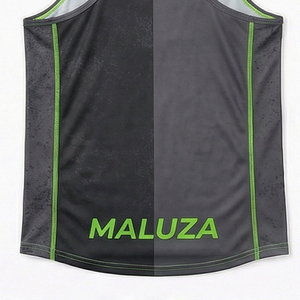 Ropa Deportiva MALUZA Premium, Transpirable, Tallas Grandes, para Gimnasio y Baloncesto, Secado Rápido, Camiseta sin Mangas y Pantalones Cortos Deportivos con Diseño Personalizado para Equipos - Product Image 3