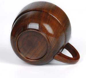 คราฟท์ เอ็มโพรียม เอ็กซ์พอร์ตส์ แก้วกาแฟและชาไม้พร้อมหูจับ ขนาด 280 มล. ดีไซน์ทันสมัยรักษ์โลก สำหรับเดินทาง ใส่กาแฟ นม น้ำ - Product Image 3