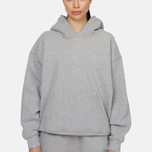 Sudaderas de Mujer de Alta Calidad al por Mayor, Sudadera con Logotipo Personalizado, Sudadera de Otoño con Bordado e Impresión, Sudadera Blanca para Mujer - Product Image 5