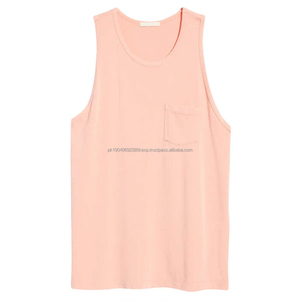OEM Summer High Quality Men's Cotton Tank Top Fitness Gym Men Tank Top High Quality Reasonable Price - Product Image 5