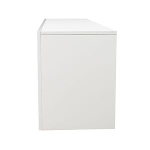 Modern White LED <b>TV</b> Stand with 20 Colors & <b>Remote</b> Control Lights Convenient Home Entertainment Accessory - Product Image 6