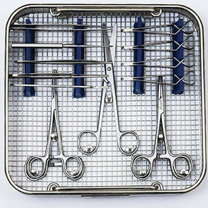 Feline Spay Pack 18 Piece Veterinary Surgical <b>Instruments</b> Cat Spay <b>Instruments</b> Manufacturer Small Animal Surgical <b>Instruments</b> - Product Image 1