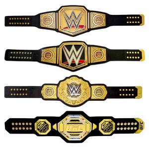 Ceinture de championnat de lutte poids lourd WWF, fabriquée en cuir de haute qualité, épaisseur personnalisée - Product Image 2