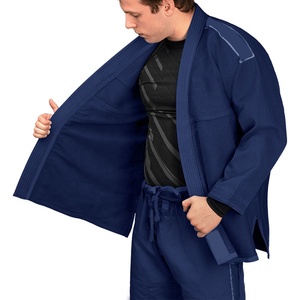 Uniforme Jiu Jitsu Gi personnalisé pour hommes professionnels avec ceinture, tissu léger, coutures renforcées et personnalisation du logo de l'équipe - Product Image 3