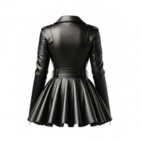 Veste en cuir de mouton pour femmes, imperméable, respirante, écologique, taille XL, sur mesure, OEM, vente en gros