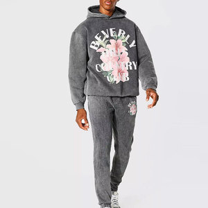 Nuevo Diseño de Chándal Deportivo para Hombre, con Capucha, Informal, Sólido, Ligero, Cintura Elástica, de Algodón y Poliéster, de Alta Calidad, Transpirable y de Secado Rápido - Product Image 2