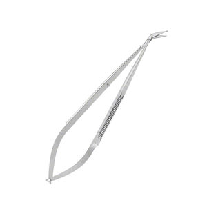 กรรไกรผ่าตัดขนาดเล็ก PENTAX SURGICAL แบบมีมุม 45 องศา ใบมีด 15 มม. ปลายแหลม 165 มม. ผลิตจากเหล็กกล้าไร้สนิมคุณภาพสูง กรรไกรผ่าตัดแบบใช้มือ - Product Image 2