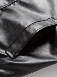 Chaqueta de Motocicleta para Hombre, de Piel de Oveja Genuina, Cómoda, con Capucha, Impermeable, Transpirable, Resistente al Viento, de Secado Rápido, Estilo Urbano, Venta al Por Mayor - Product Image 6