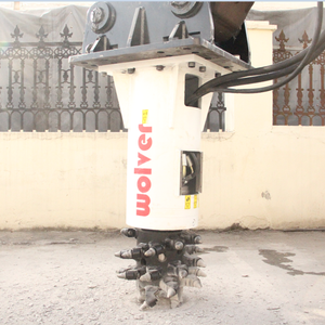 Bv40 Sleuf Uitgraving Longitudinale Rots En Betonmolen Met Kernmotor En Versnellingsbak Verticale Trommelsnijder - Product Image 4