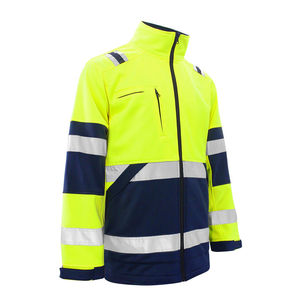 Chaqueta de Seguridad Reflectante de Alta Visibilidad para Hombre, Transpirable, con Cierre, al Mejor Precio - Product Image 3