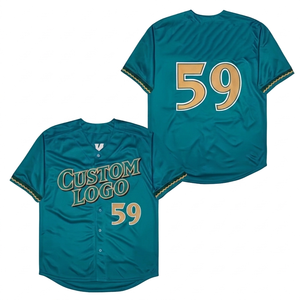 Camiseta de Béisbol Personalizada de Alta Calidad, Manga Corta, Secado Rápido, Desodorante, Transpirable, Tejido de Malla de Poliéster Reciclable - Product Image 3