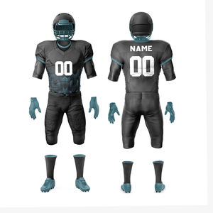 Sports Wear American Uniform Kit Polyester Made Youth Club Training American Football Uniforms Set With Sublimation Design sets - Product Image 6