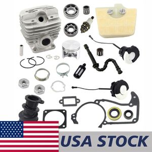 Kit Cilindro e Pistone da 48mm, Carter, Guarnizione Marmitta, Cuscinetto a Sfera Scanalato, Paraolio, Filtro Aria, Tappo Carburante, Tubo Carburante, Accenditore, Ricambi Pistone - Product Image 1