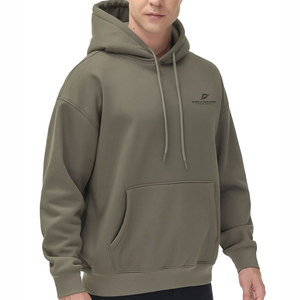Sweat-shirts pour hommes en molleton 100% coton, design personnalisé, décontractés pour l'hiver - légers, respirants, séchage rapide, écologiques, imperméables, unis - Product Image 2