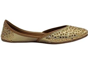 Nuevo Modelo de Zapatos Khussa de Cuero Hechos a Medida para Mujer, Ligeros, con un Estilo Moderno para Eid y Bodas - Product Image 2