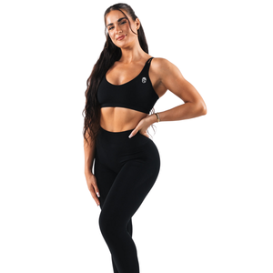 Soutien-gorge de sport sans coutures à bretelles pour femme, haute élasticité, pour yoga, gym, entraînement, sculptant, offrant un maintien optimal, performance, fitness, vêtements de sport - Product Image 3