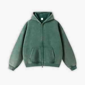 Survêtement Homme Délavé à l'Acide de Qualité Supérieure, Design Personnalisé, Coupe Oversize, Vente en Gros Usine, Prix Bas, Respirant - Product Image 2
