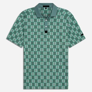 Polo en coton doux et confortable pour l'été, sublimation, mode streetwear, design moderne et tendance. - Product Image 4