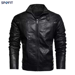 <b>Men's</b> Genuine <b>Leather</b> Casual Slim Fit Reversible Winter Motorcycle <b>Leather</b> <b>Jacket</b> Custom Logo - Product Image 3