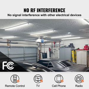 Lampada LED Collegabile da 80W per Officina, Confezione da 10, 2,4m, 10000 LM, Luci da Soffitto con Interruttore ON/OFF, Cavi di Alimentazione da 59 Pollici, Barra Luminosa da 48 Pollici - Product Image 6