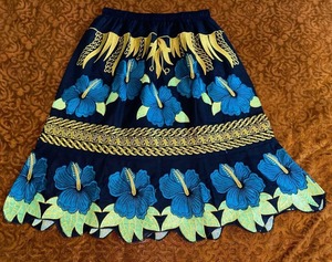 Faldas Polinesias Personalizadas para Mujer, Transpirables, de Poliéster/Spandex, Estilo Casual con Bordado, Ropa de las Islas del Pacífico - Product Image 3