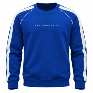 Sudadera de Hombre Estilo Urbano con Apliques Bordados en 2 Colores, Ecológica, Personalizada, de Gran Gramaje - Product Image 5